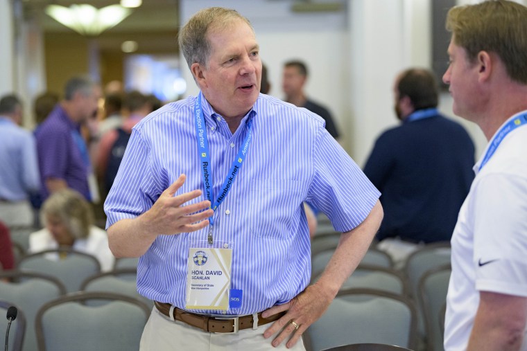 New Hampshire Secretary of State David M. Scanlan.