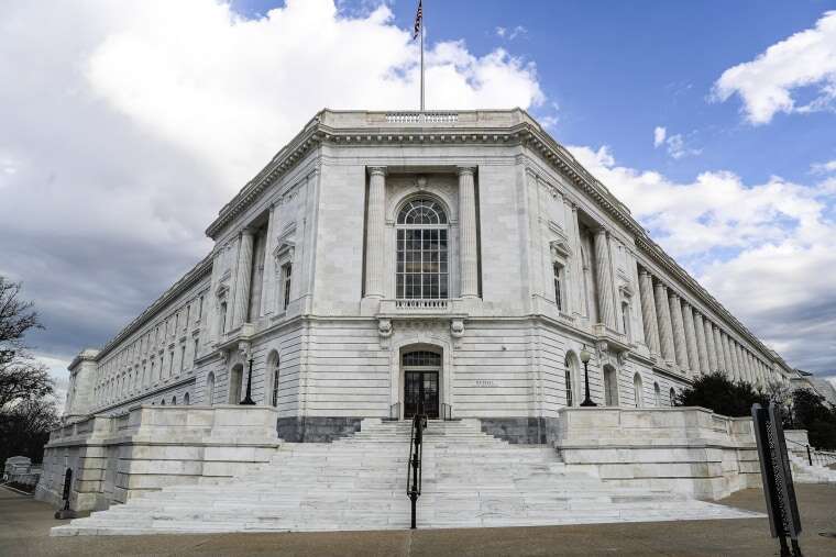 The Russell Senate Office Building  in Washington DC on Jan. 5, 2023.