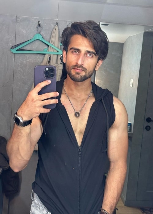 Zayn Ibad Khan as seen in a selfie that was taken in June 2023