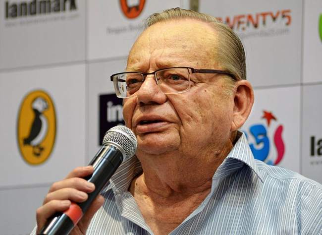 Ruskin Bond as seen in 2012