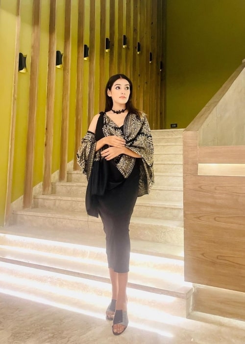 RJ Mahvash as seen in a picture that was taken in September 2021