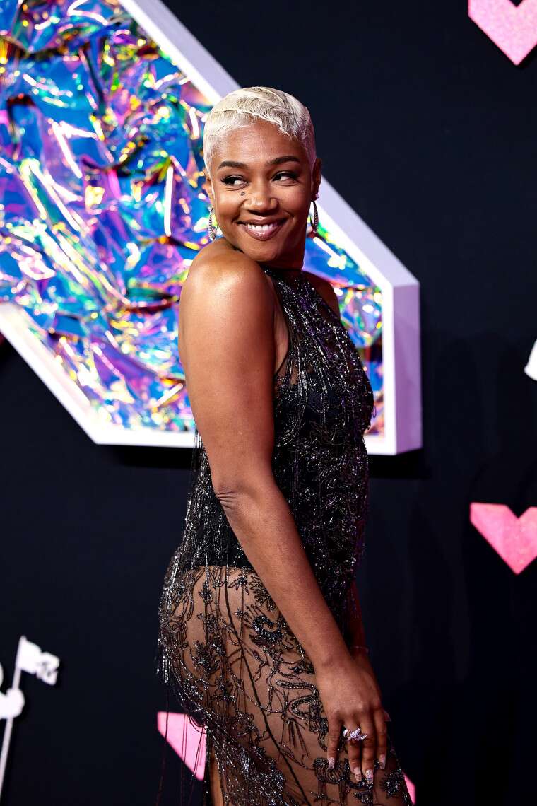 Image: Tiffany Haddish attends the 2023 MTV Video Music Awards at the Prudential Center on Sept. 12, 2023 in Newark, N.J.