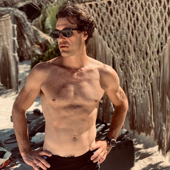 Sebastien Laurent Michel as seen in a picture that was taken in July 2019, at Nômade Tulum