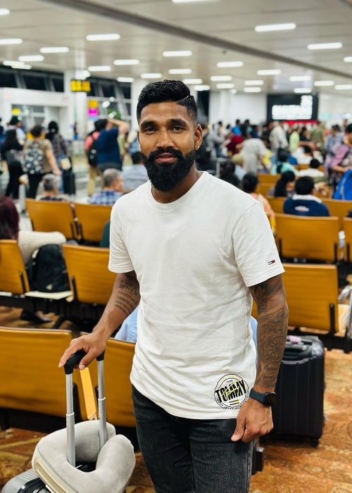 Dipendra Singh Airee as seen in a picture that was taken in July 2023