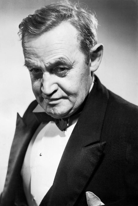 Barry Fitzgerald as seen in a publicity photo for the film 'And Then There Were None' (1945)