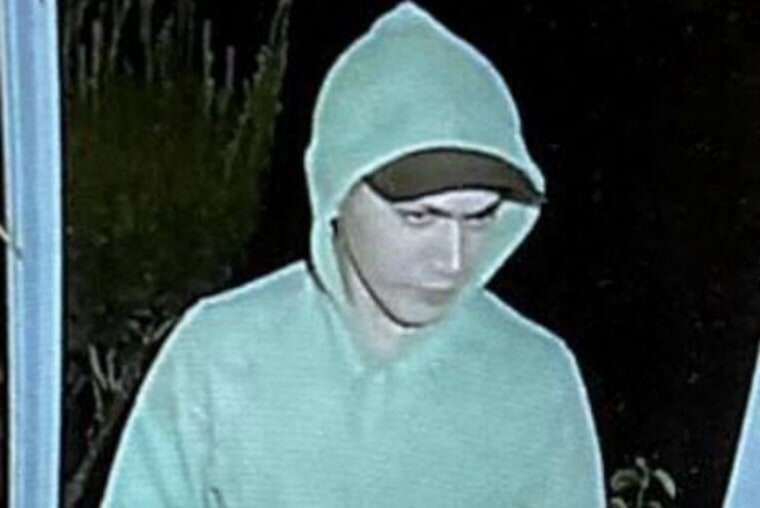 Escaped convicted murderer Danelo Souza Cavalcante in a security camera image released on Sept. 10, 2023.