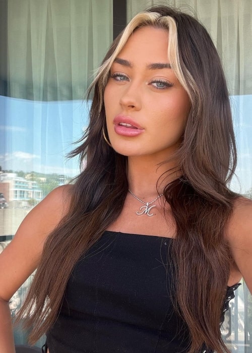 McKinley Richardson as seen in a picture that was taken July 2023