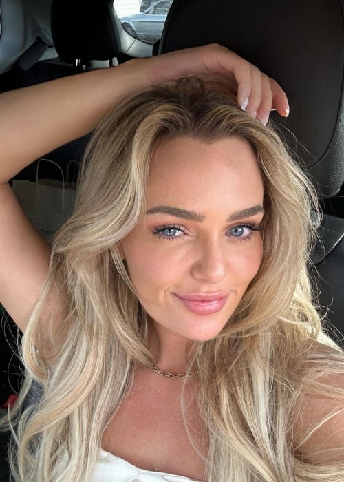 Micah Lussier as seen in a selfie that was taken in July 2023, in Bainbridge Island, Washington