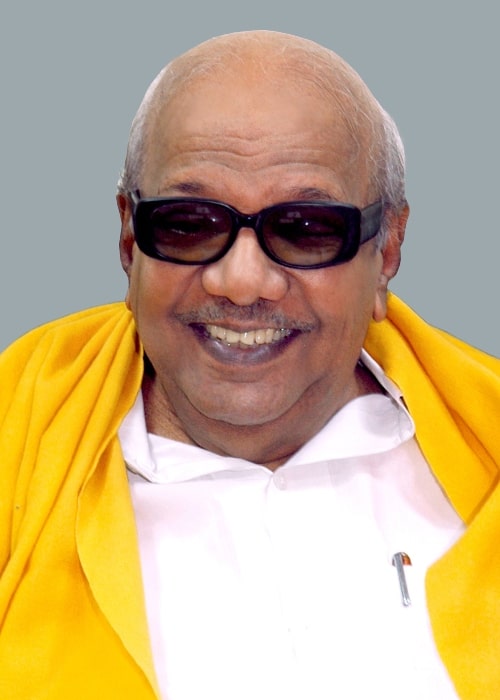 Muthuvel Karunanidhi as seen in an official portrait