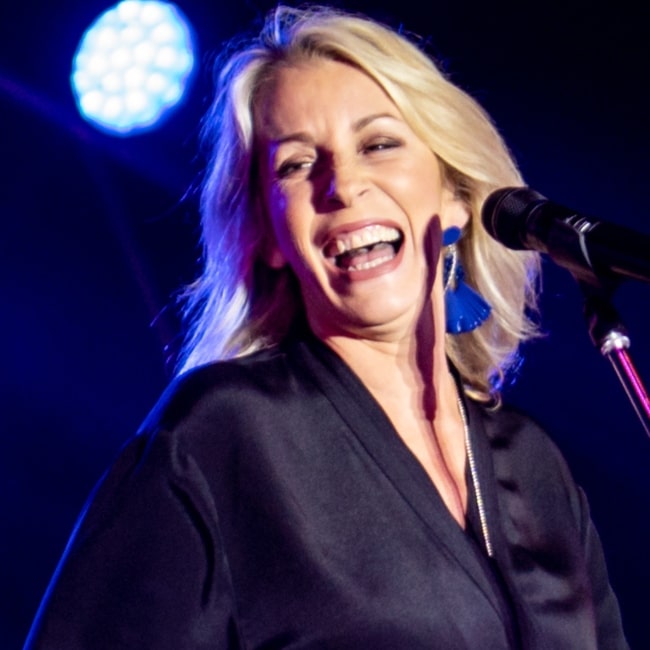 Sara Dallin as seen in a picture that was taken at a concert in Ampthill on June 29, 2018