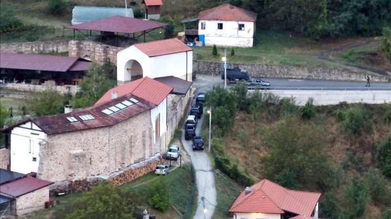Serb gunmen battle police in Kosovo monastery siege; four dead