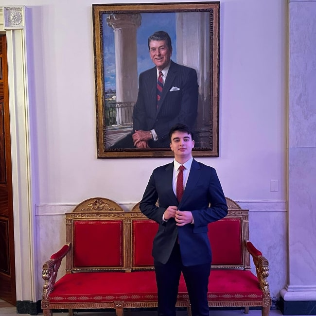 Milad Mirg as seen in a picture that was taken in March 2023, at The White Hοuse