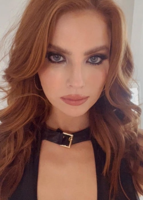 Emily Deyt Aysage as seen in a selfie that was taken in September 2023, in Medellín, Colombia