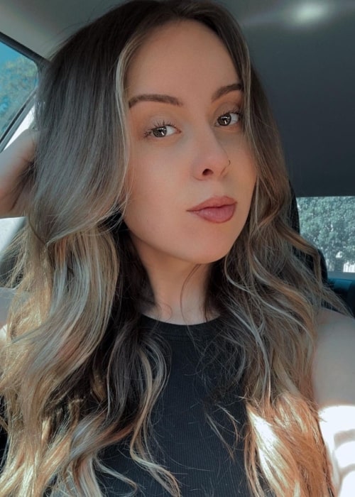 Bailey Lavender as seen in a selfie that was taken in June 2023