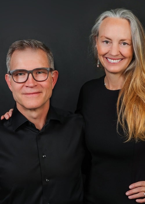 David Baszucki and Jan Ellison, as seen in May 2023