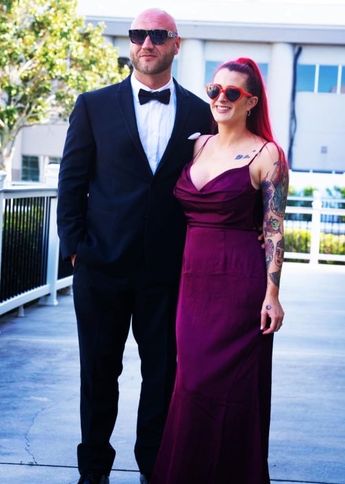 Nick Hogan as seen in a picture that was taken Tana Lea in September 2023