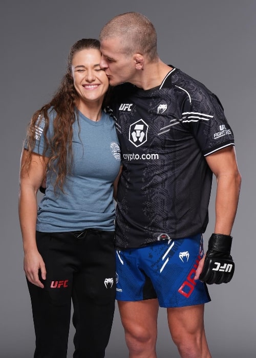 Grant Dawson as seen in a picture with Elle Dawson in October 2023