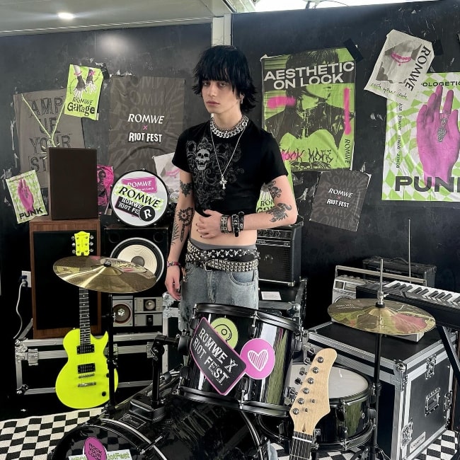 Spencer Goulding as seen in a picture that was taken in Chicago, Illinois in September 2023