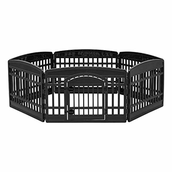Iris 24-inch 6-panel Exercise Pet Playpen