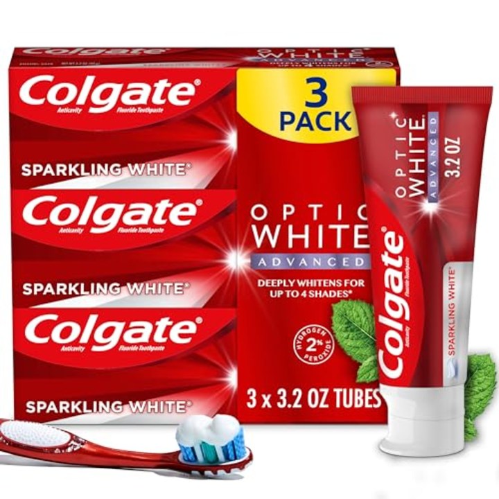 Colgate Optic White Advanced Whitening Toothpaste