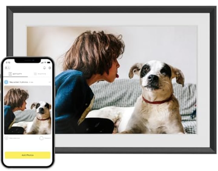 Aura Carver Mat Digital Picture Frame