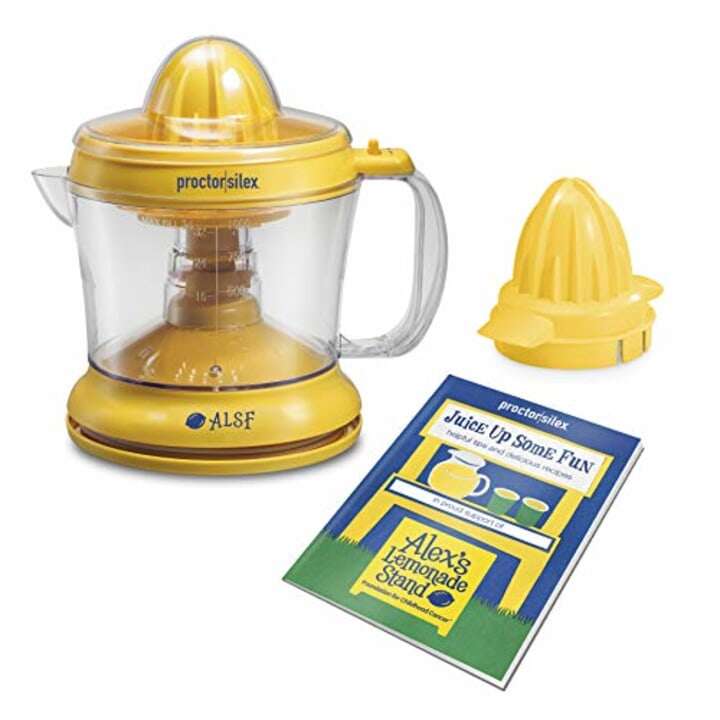 Proctor Silex Alex's Lemonade Stand Electric Citrus Juicer Machine and Squeezer