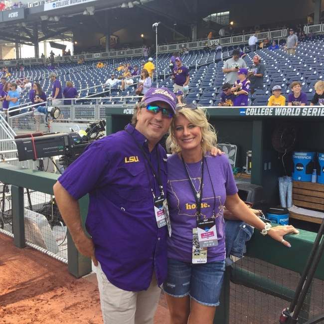 Alan Robertson and his wife as seen together in an Instagram picture taken in July 2017