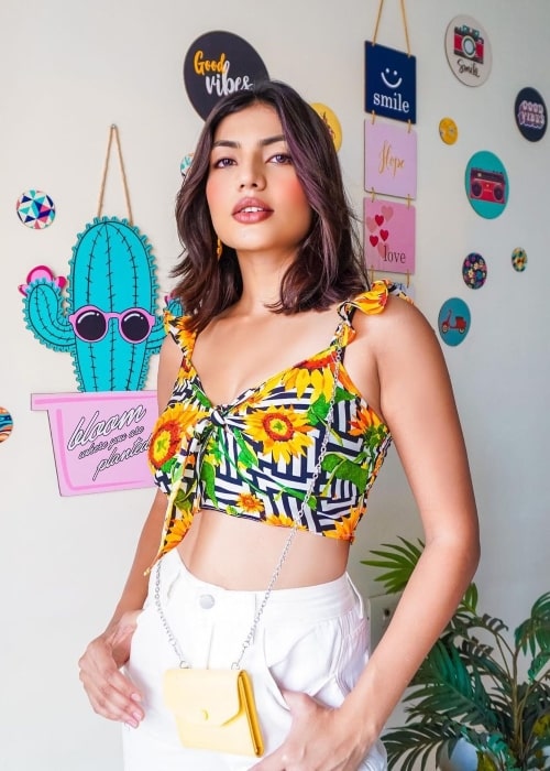 Urvi Shetty in a picture that was taken in January 2022