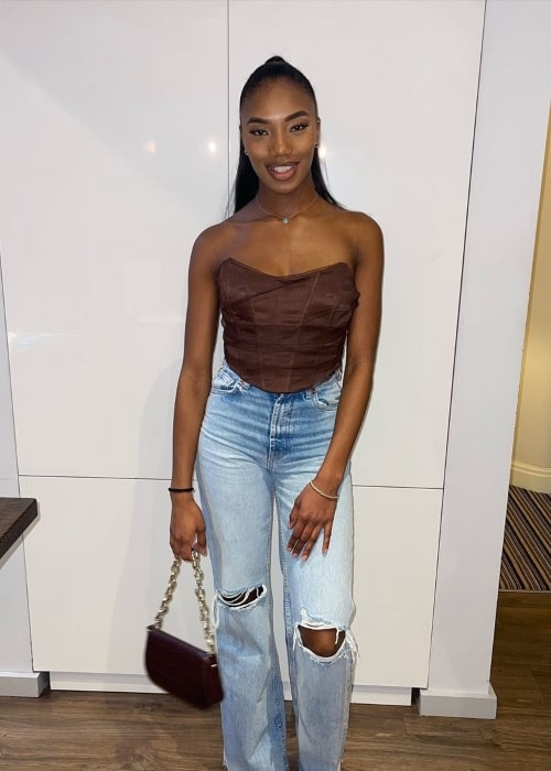 Chyna Mills as seen in a picture that was taken in January 2022