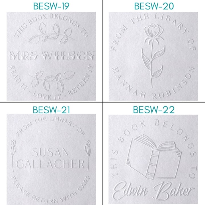 From the Library of Book Embosser