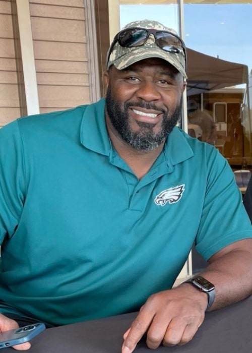 Jeremiah Trotter as seen in an Instagram Post in January 2022