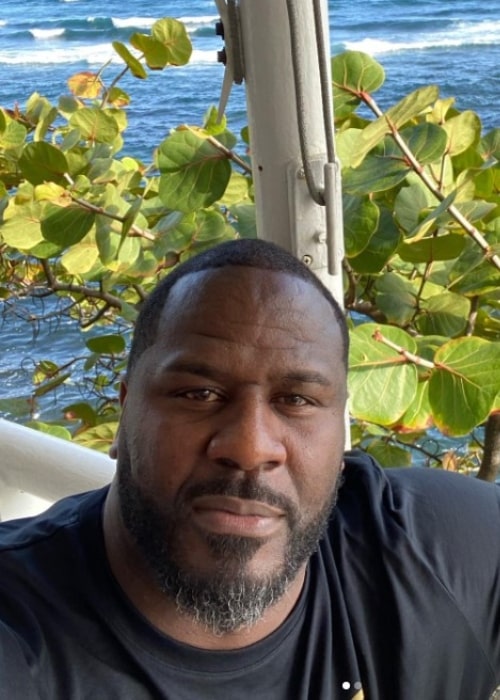 Jeremiah Trotter as seen in an Instagram Post in February 2020