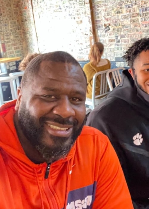 Jeremiah Trotter as seen in an Instagram Post in February 2021