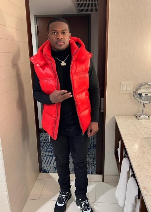 De’Von Achane as seen in an Instagram Post in January 2023