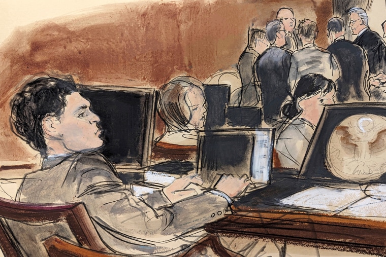 Sam Bankman-Fried courtroom court sketch ftx