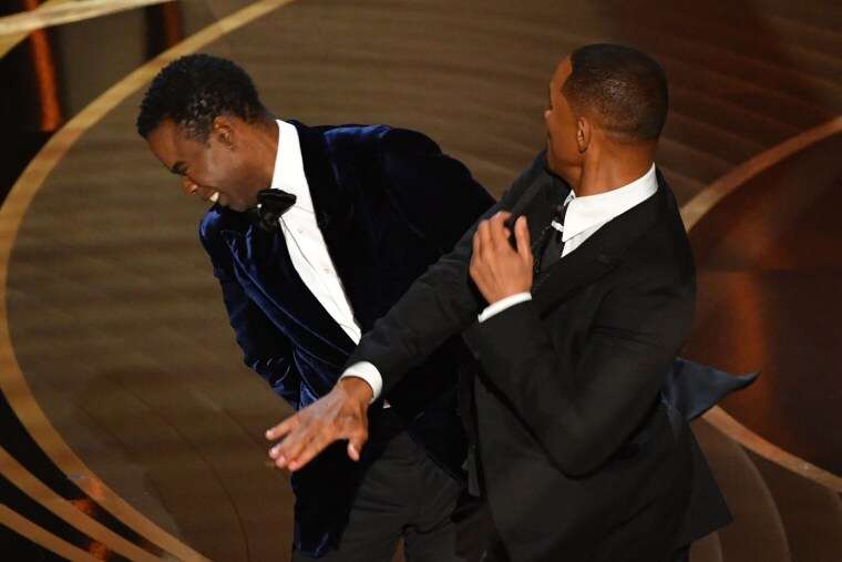 Will Smith slaps Chris Rock at the Oscars