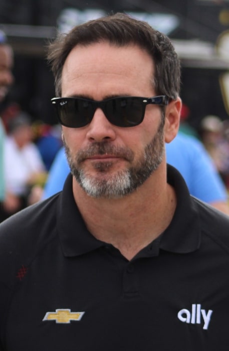 Jimmie Johnson as seen at Daytona International Speedway in 2020