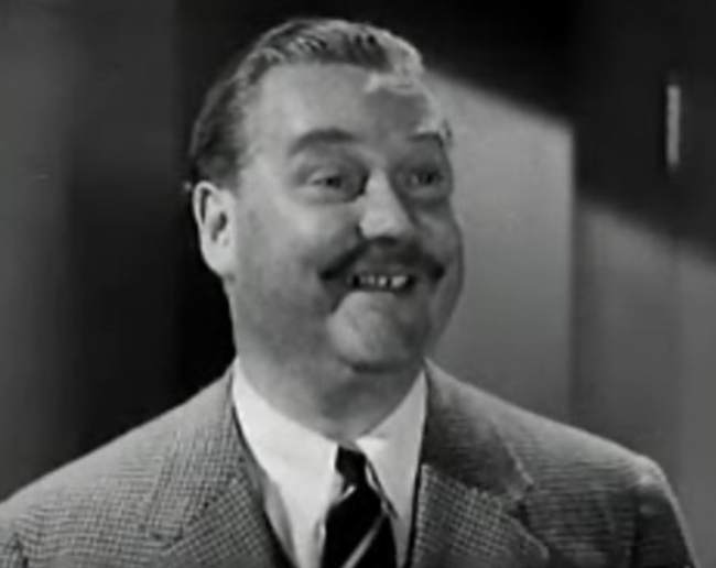Nigel Bruce as seen in the 1937 film The Last of Mrs. Cheyney