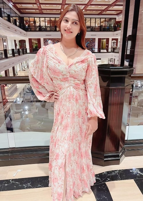 Sana Raees Khan as seen in a picture that was taken in September 2022