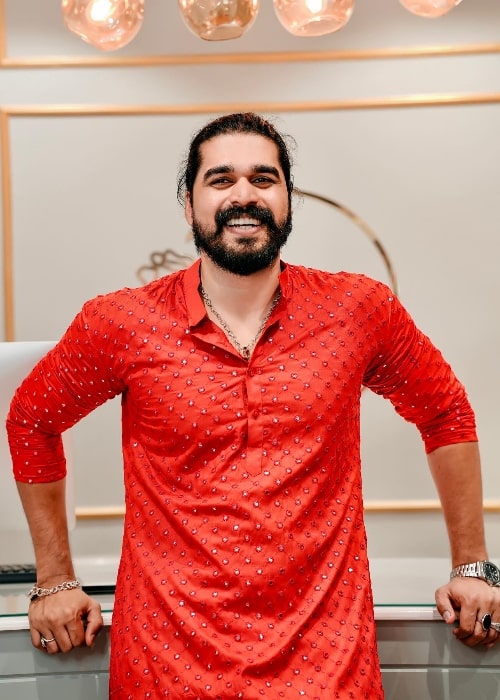 Shiyas Kareem as seen while smiling for the camera in August 2023