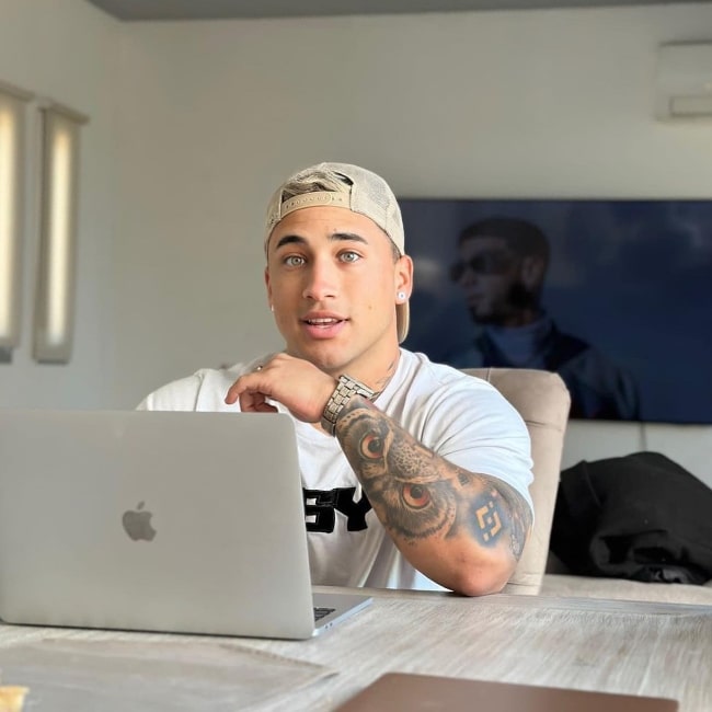 Yao Cabrera as seen in a picture that was taken in October 2023