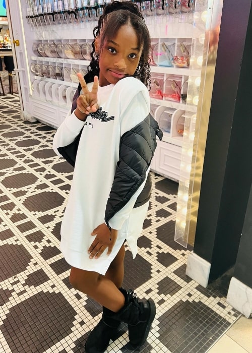 Karnation Royalty as seen in a picture that was taken on her 11th birthday in November 2022