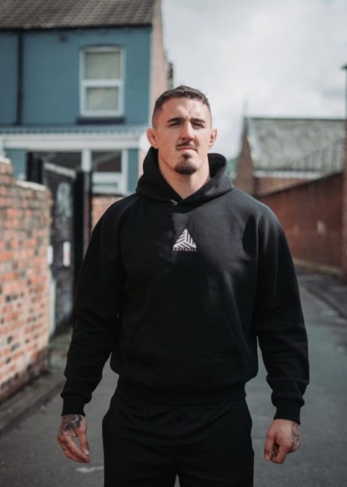 Tom Aspinall as seen in an Instagram Post in July 2023