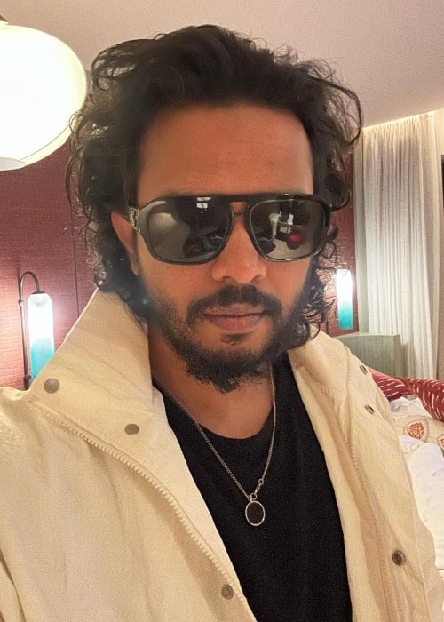 Nakash Aziz as seen in a selfie that was taken in October 2023