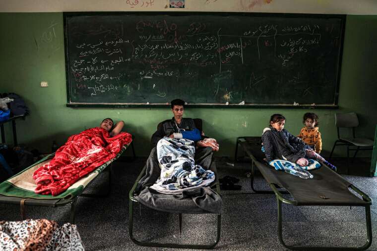 Image: PALESTINIAN-ISRAEL-CONFLICT-WOUNDED