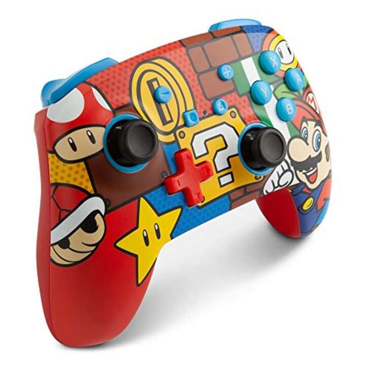 PowerA Enhanced Wireless Nintendo Switch Controller - Mario Pop