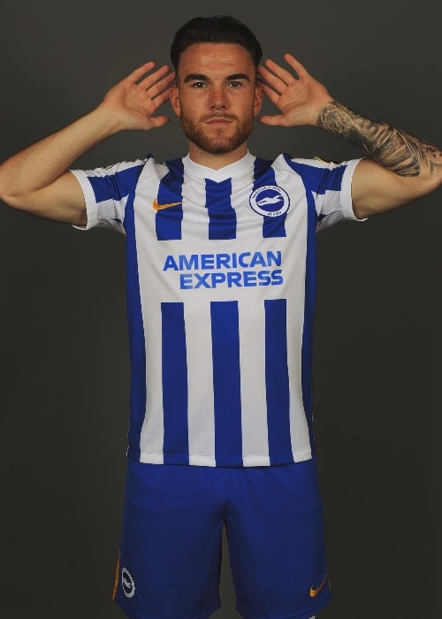 Aaron Connolly as seen in an Instagram post in August 2021