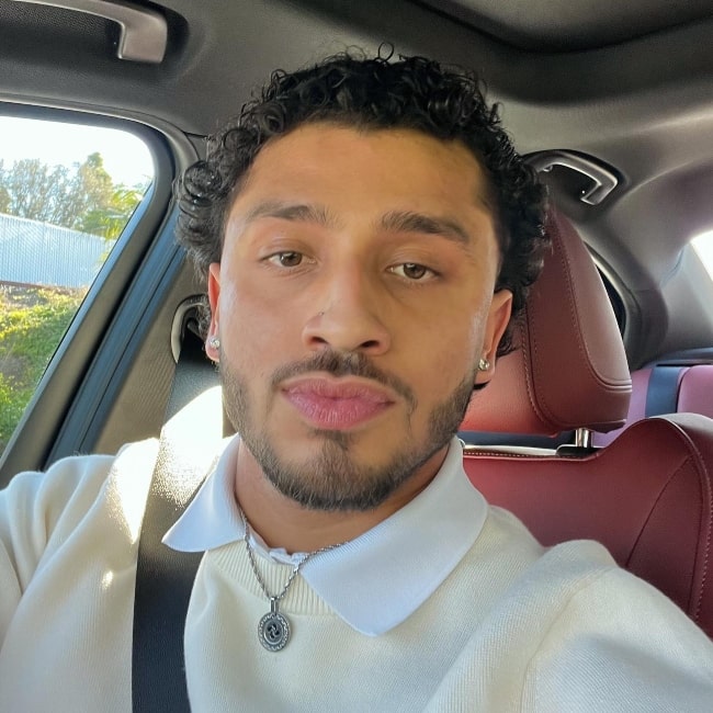 Nick Grajeda as seen in a selfie that was taken in April 2023