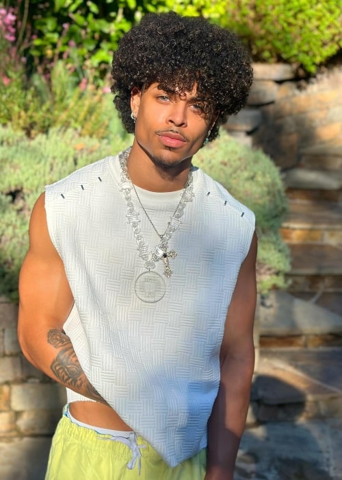 PrettyBoiBallo as seen in a picture that was taken in October 2023