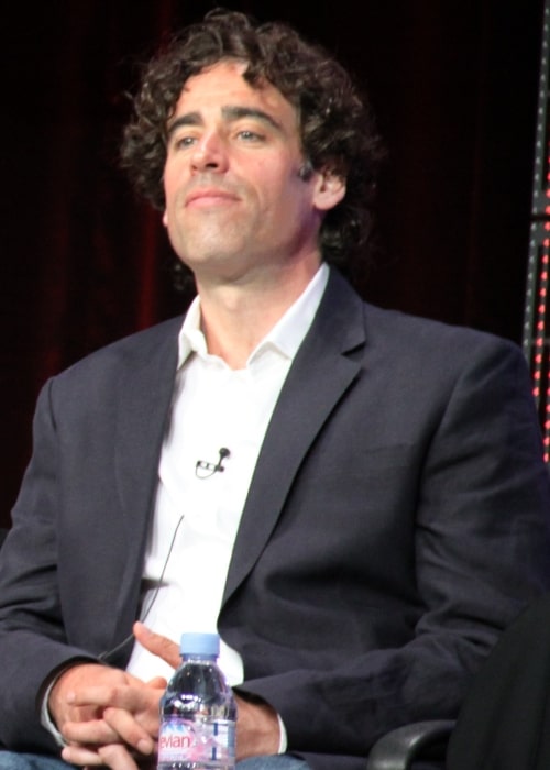 Stephen Mangan as seen in a picture that was taken while he was part of the cast of Episodes in July 2011